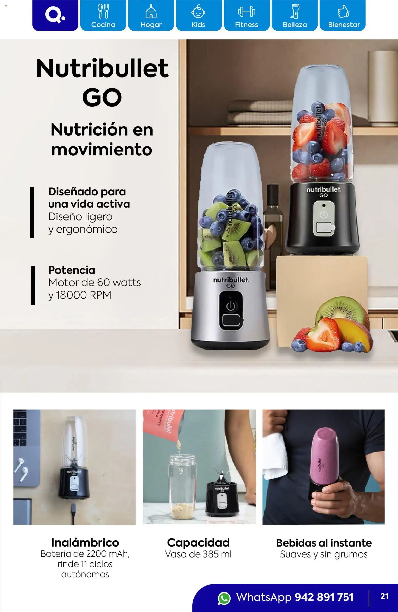 Catálogo Quality Products válido desde 01.02.2026 | Página: 21 | Productos: Batería, Cocina