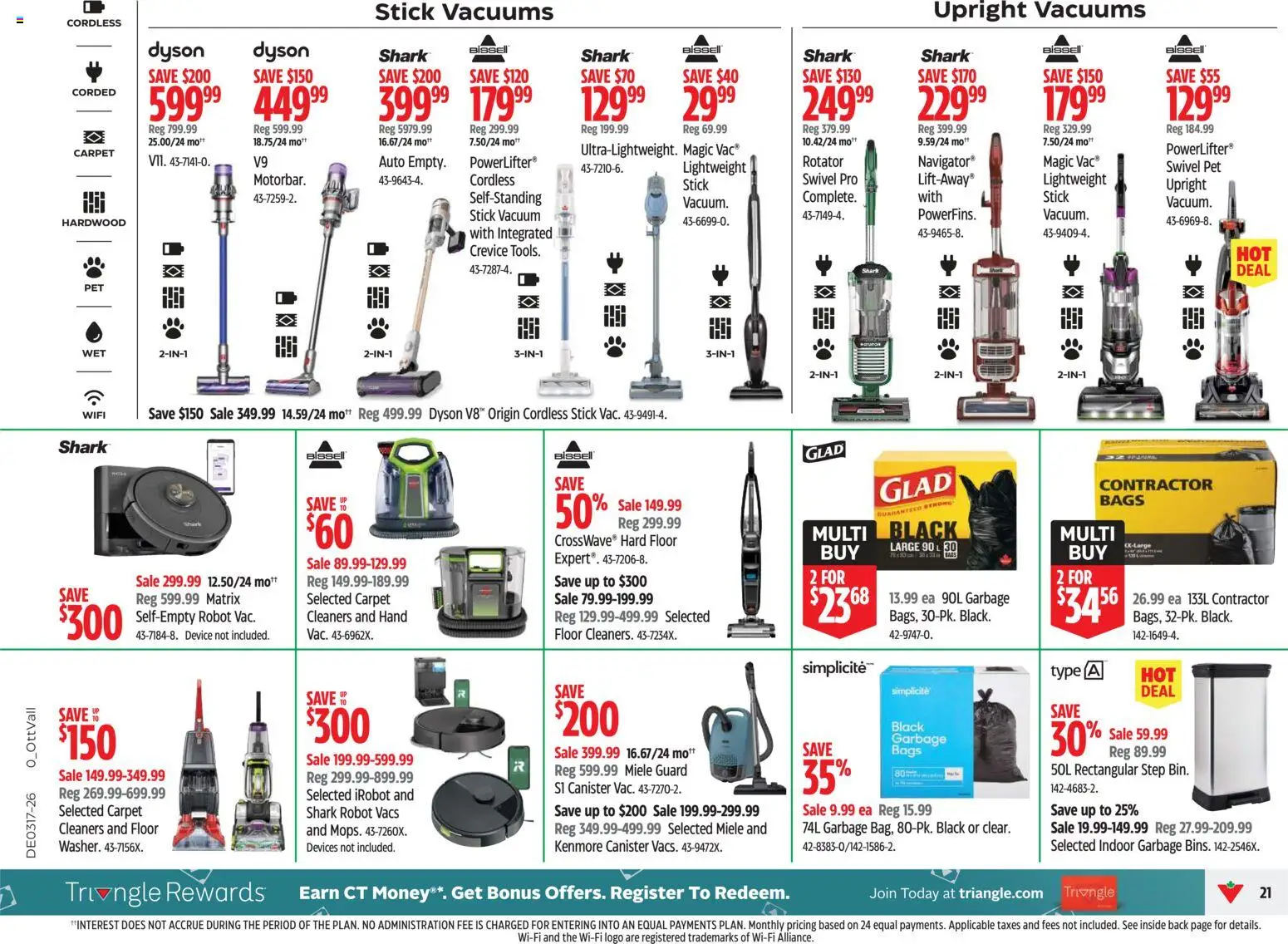 Canadian Tire flyer valid from 23.04.2026 | Page: 21 | Products: Robot, Carpet
