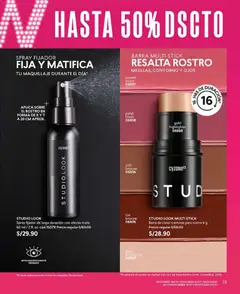 Vista previa de folleto CyZone - Campaña 2 de la CyZone válido desde 27.12.2025 | Página: 33 | Productos: Maquillaje