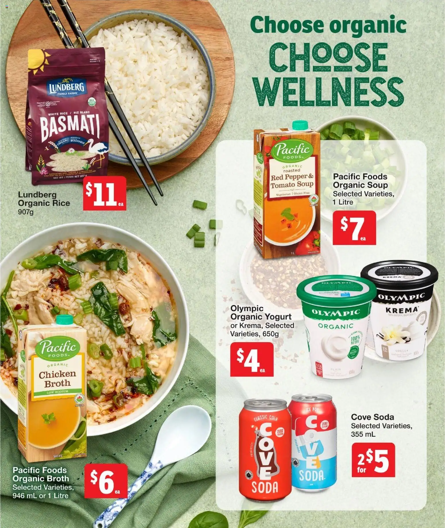 Quality Foods flyer valid from 01.01.2026 | Page: 12 | Products: Rice, Yogurt, Chicken