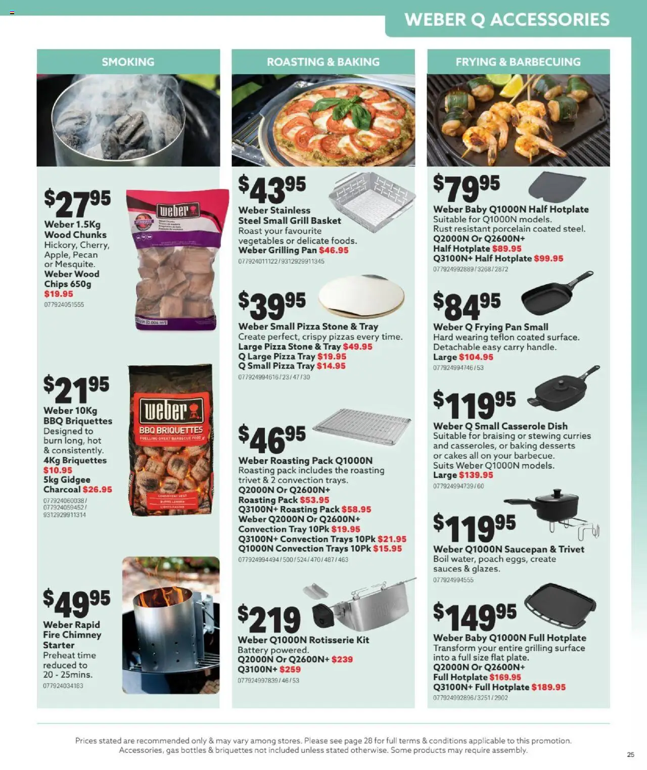 Mitre 10 catalogue - valid from 03.09.2025 | Page: 25 | Products: Battery, Pizza, Vegetables, Grill