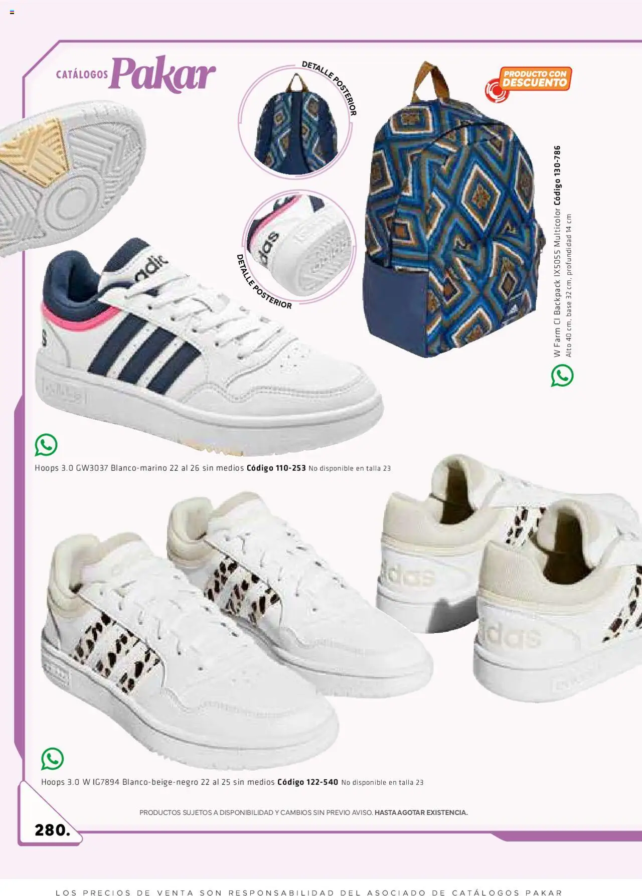 Nuevas ofertas de SC Pakar válidas en toda la República Mexicana desde el 06.03.2025. ¡Encuentra las mejores ofertas en SC Pakar catálogo Women! | Página: 280