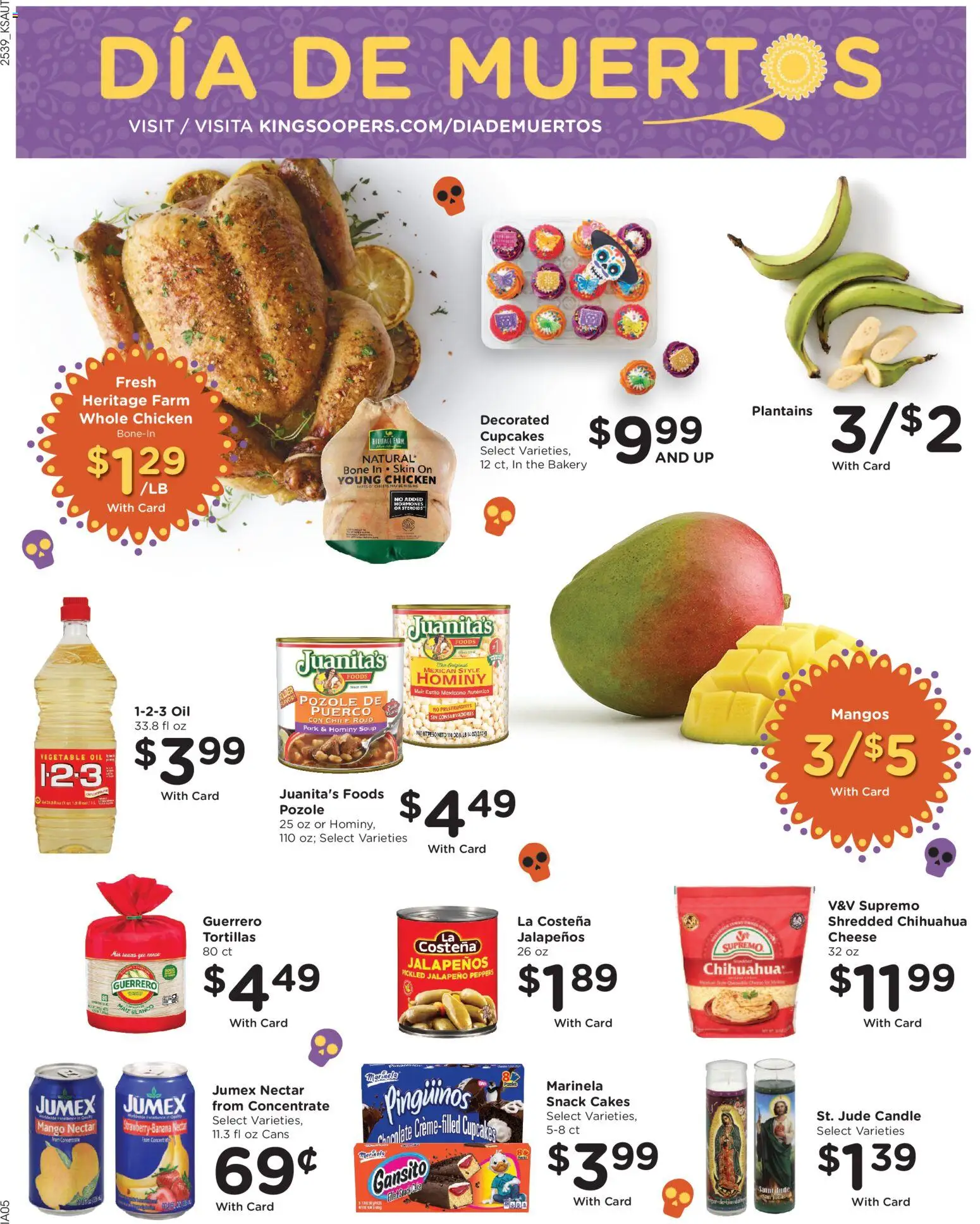 King Soopers Weekly Ad - valid from 29.10.2025 | Page: 14 | Products: Jalapeno peppers, Cheese, Chocolate, Pork