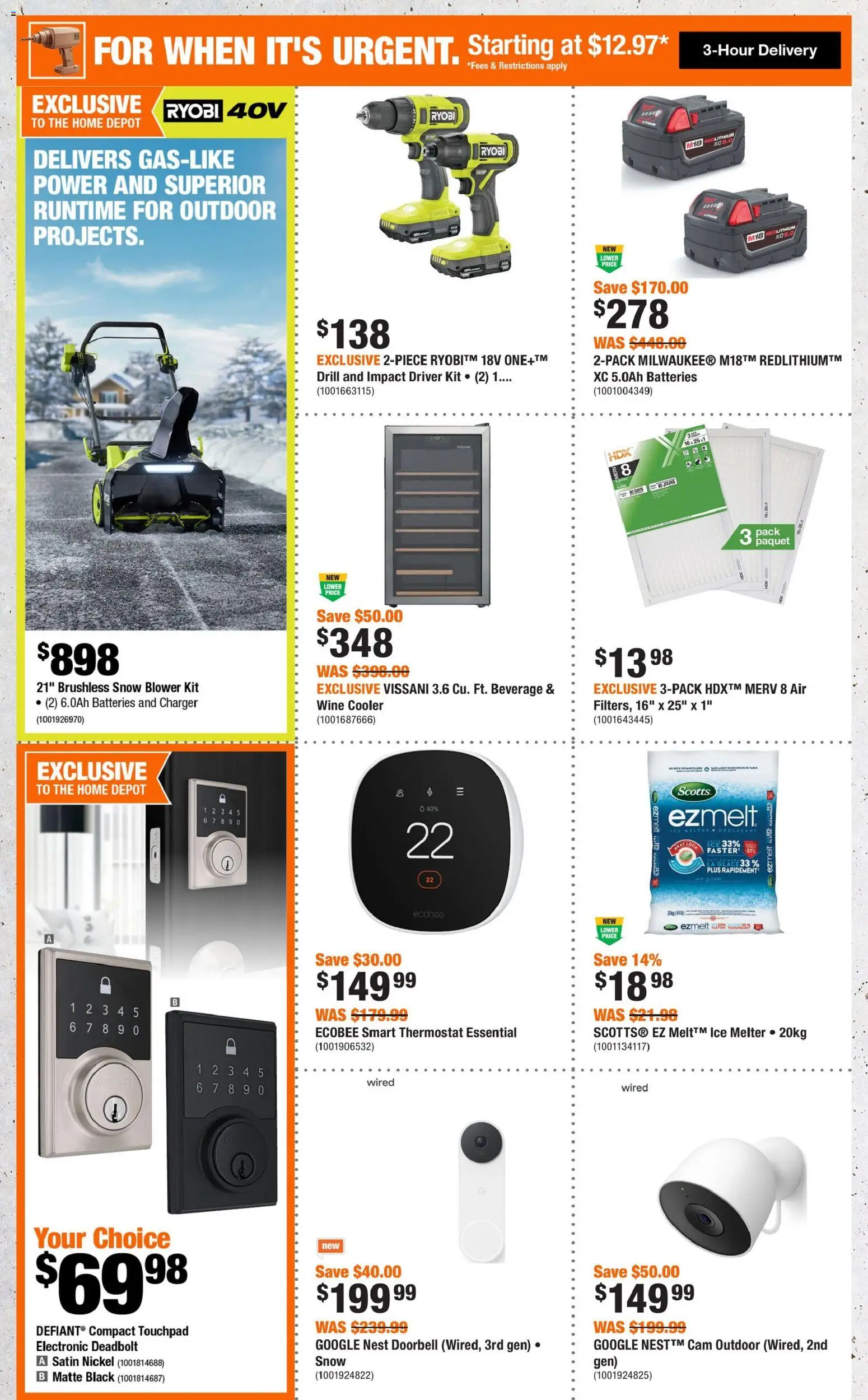 Home Depot flyer valid from 18.12.2025 | Page: 2 | Products: Wine