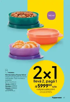 Vista previa Tupperware Folleto válido desde el 09.03.2026 | Página: 42