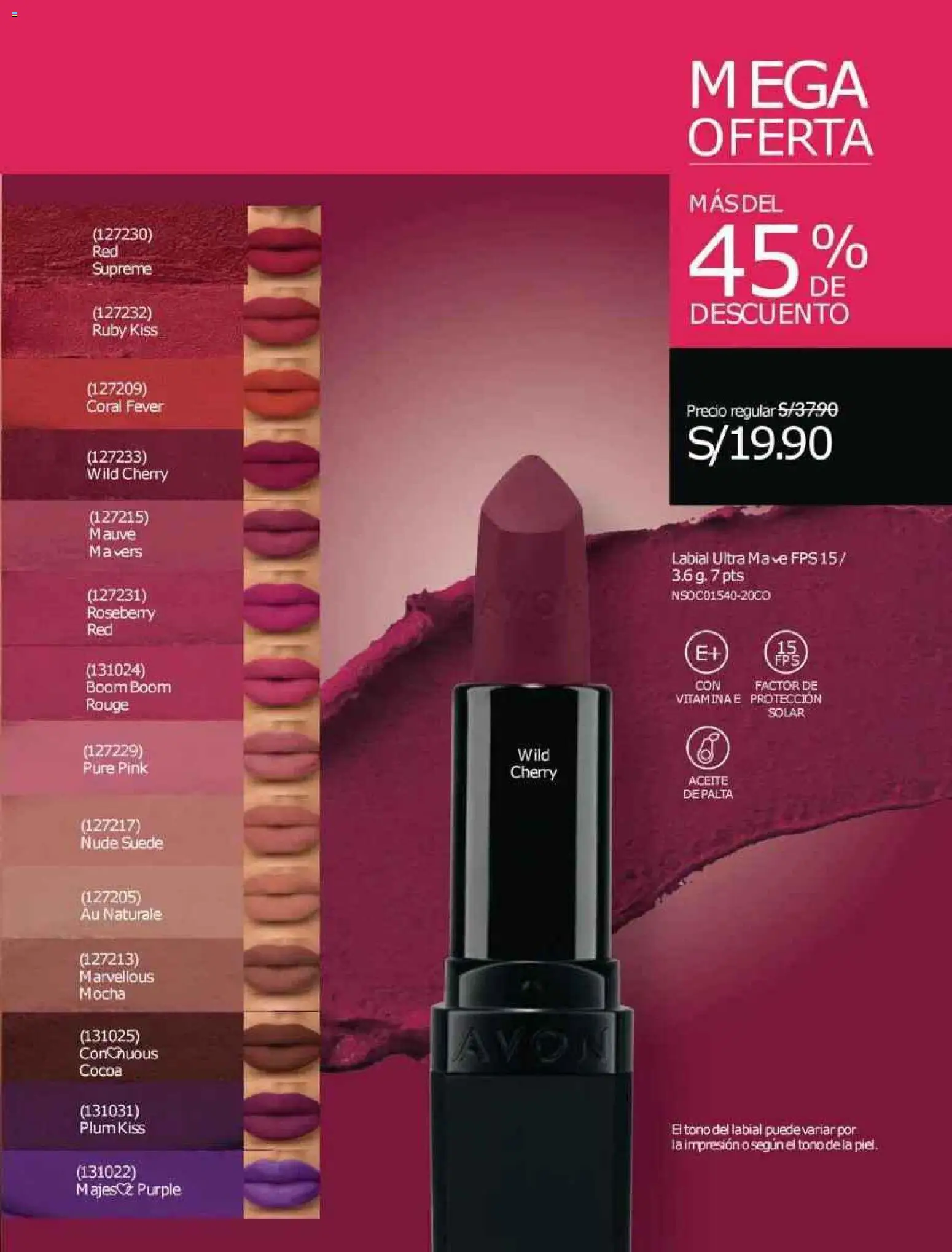 Catálogo Avon válido desde 12.10.2025 | Página: 232 | Productos: Aceite