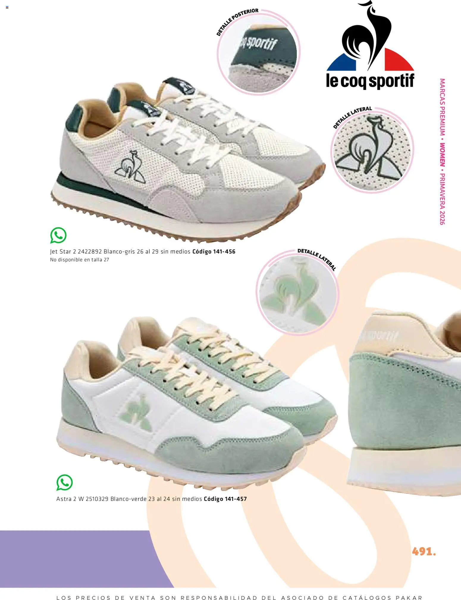 Nuevas ofertas de SC Pakar válidas en toda la República Mexicana desde el 27.02.2026. ¡Encuentra las mejores ofertas en SC Pakar catálogo Premium Women! | Página: 491