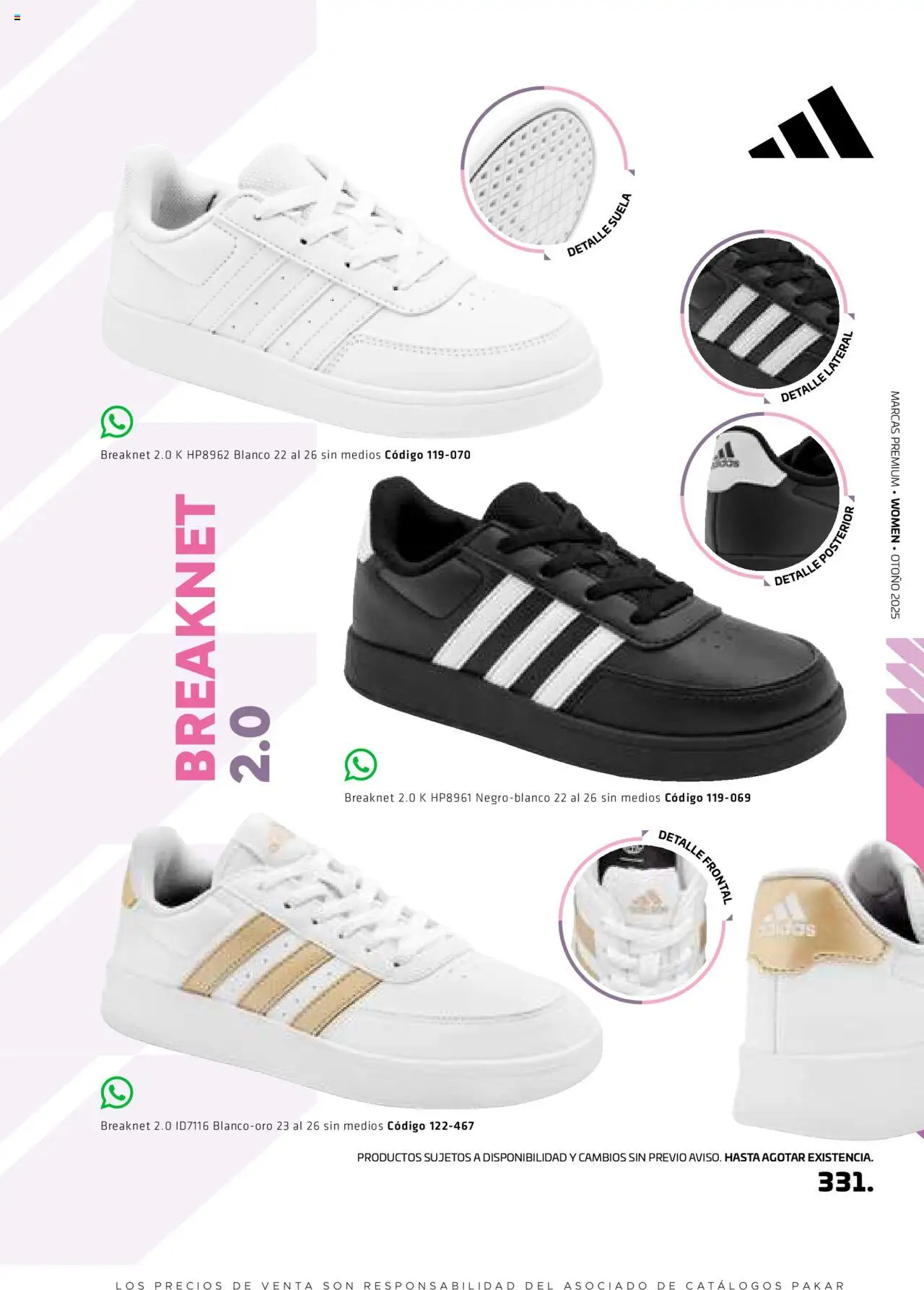 Nuevas ofertas de SC Pakar válidas en toda la República Mexicana desde el 29.08.2025. ¡Encuentra las mejores ofertas en SC Pakar - Catálogo Otoño Women! | Página: 331