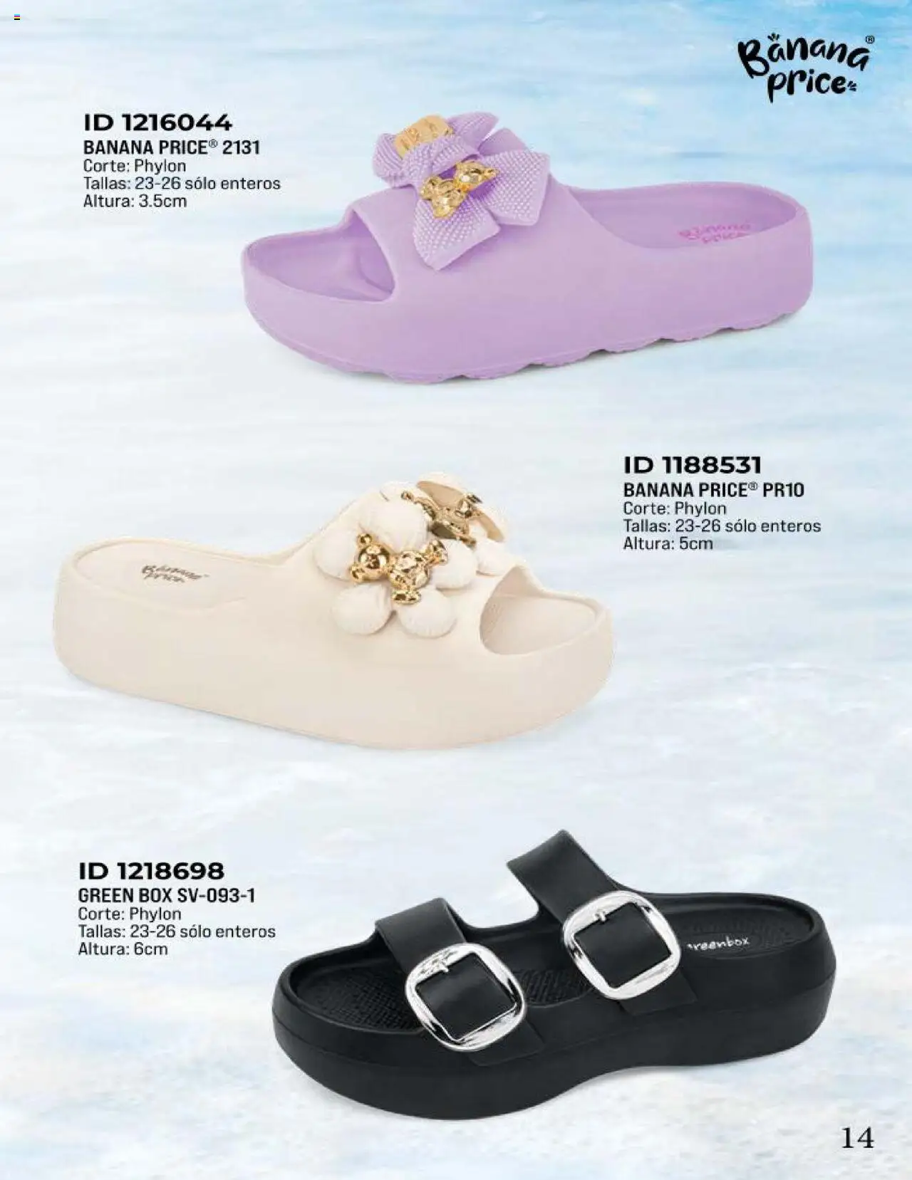 Nuevas ofertas de Price Shoes válidas en toda la República Mexicana desde el 19.03.2025. ¡Encuentra las mejores ofertas en Price Shoes catálogo Sandalias Playa Aco 2025! | Página: 13