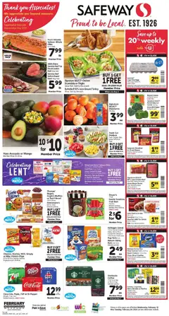 Preview of Safeway weekly ads valid from 18.02.2026