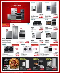 Preview of Visions weekly flyer / circulaire from shop Visions valid from 20.03.2026 | Page: 4 | Products: Refrigerator, Freezer, Dryer, Fan