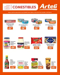 Vista previa de Arteli folleto Quincenal, nuevo folleto de la tienda, válido en México a partir del 24.04.2026 | Página: 5