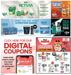 Fortinos flyer valid from 18.09.2025 | Page: 28 | Products: PC, Yogurt, Pumpkin, Bananas
