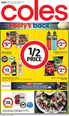 Preview of Coles catalogue  - valid from 04.03.2026