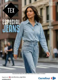 Vista previa Carrefour - Tex | Especial Jeans  válido desde el 12.03.2026