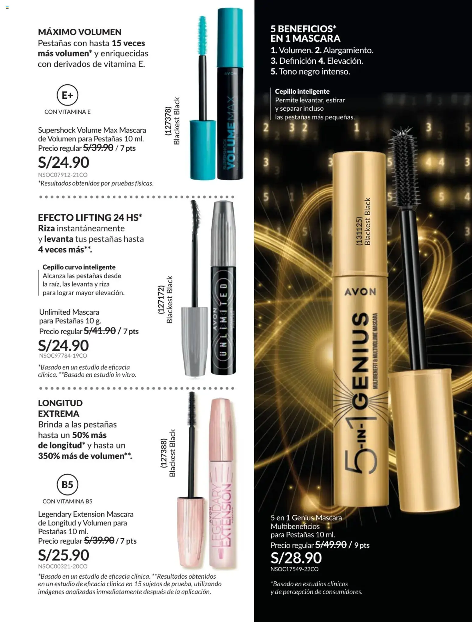 Catálogo Avon válido desde 31.01.2026 | Página: 34 | Productos: Máscara