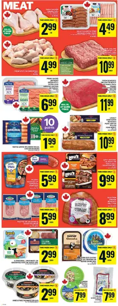 Preview of Food Basics weekly flyer / circulaire from shop Food Basics valid from 04.12.2025 | Page: 8 | Products: Beef, Chicken wings, Chicken, Pork