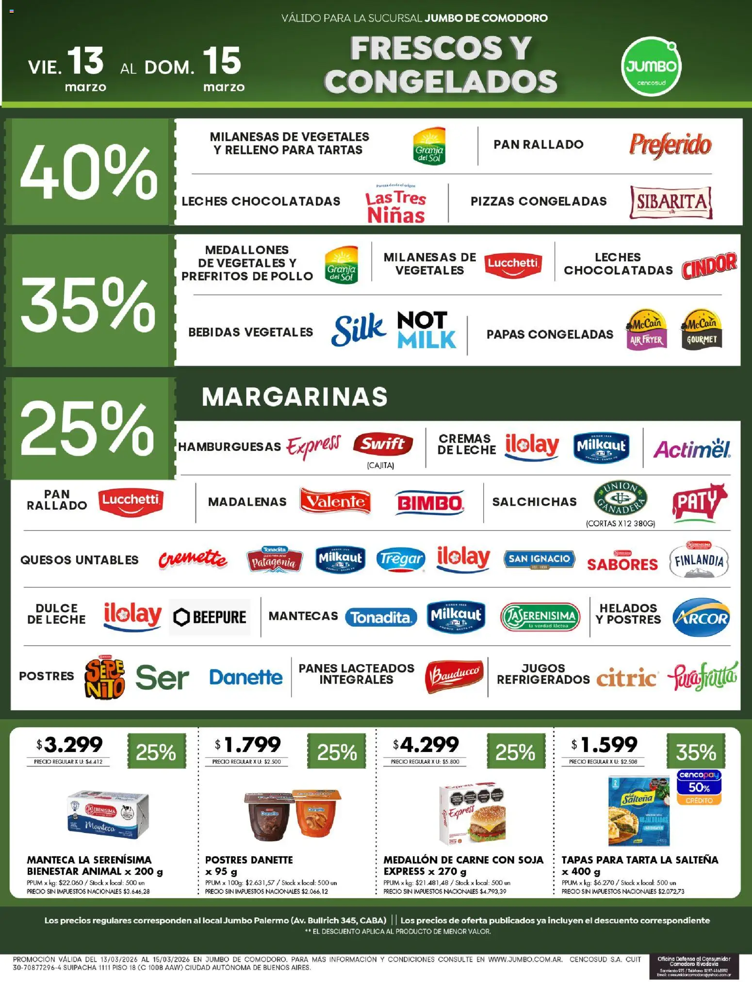 Jumbo ofertas │ válido desde el 13.02.2026 | Página: 4 | Productos: Pollo, Manteca, Pan, Pan rallado