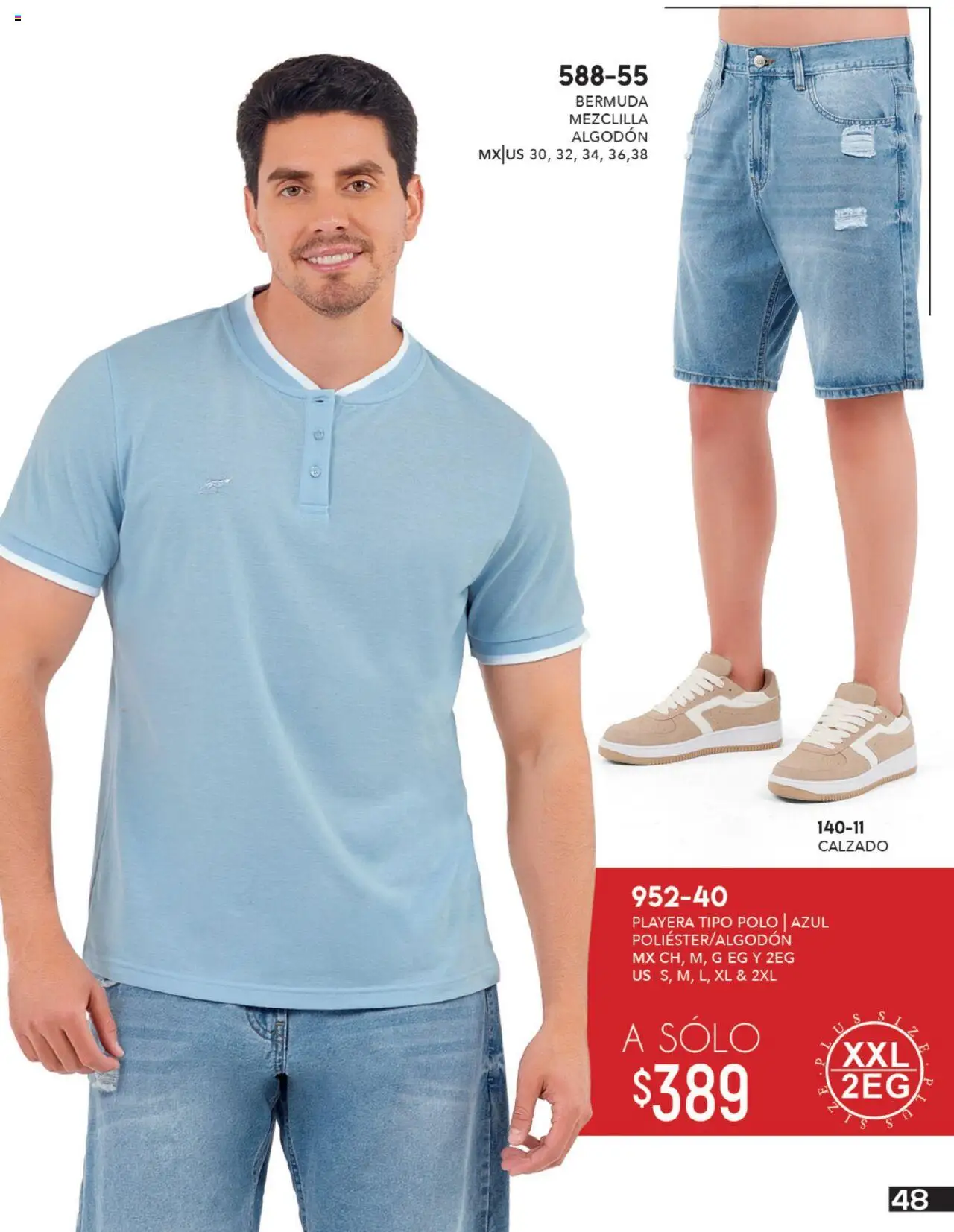 Nuevas ofertas de Cklass válidas en toda la República Mexicana desde el 14.07.2025. ¡Encuentra las mejores ofertas en Cklass catálogo Ropa Caballero! | Página: 49 | Productos: Algodón, Playera, Bermuda