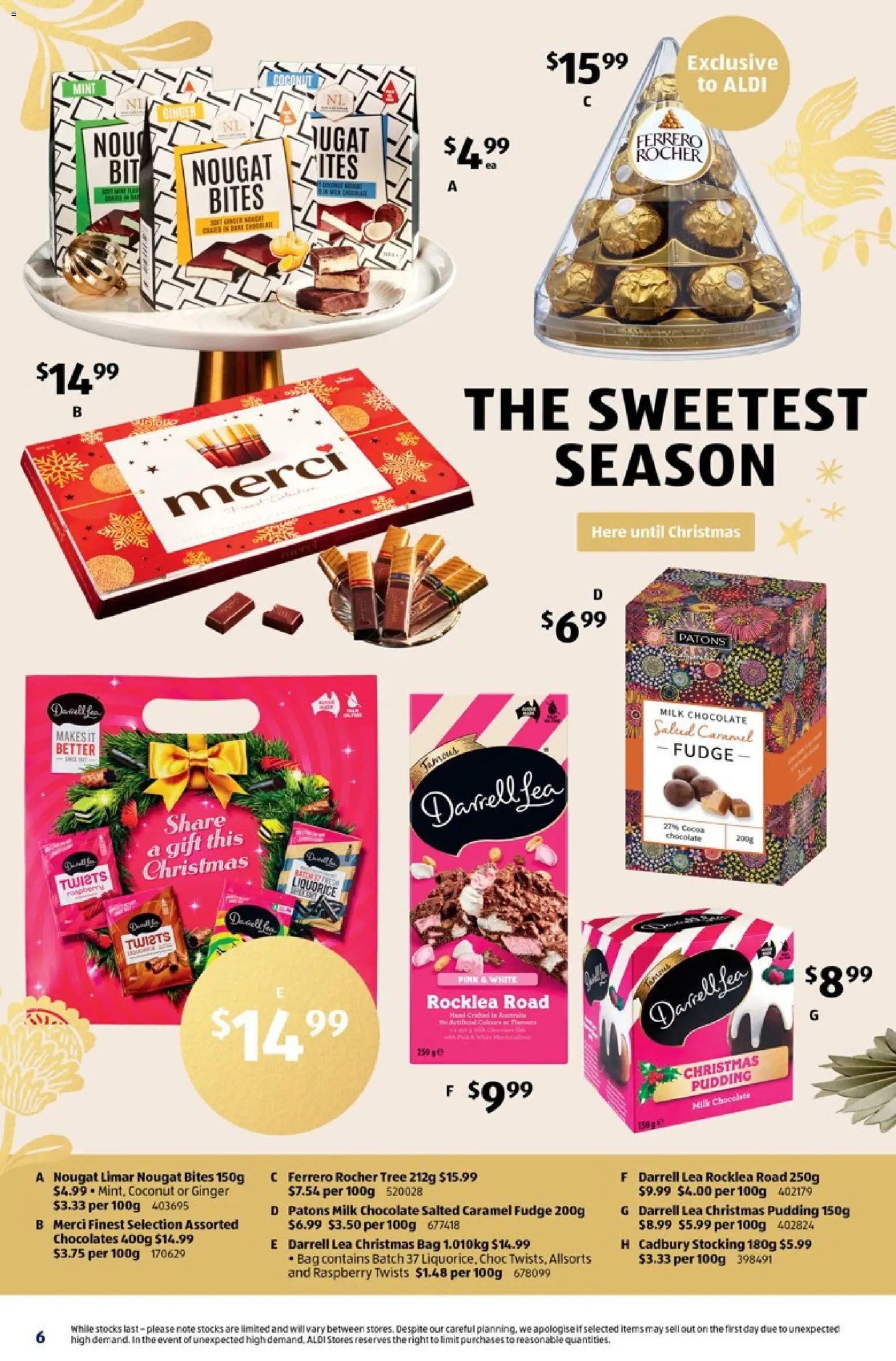 Aldi catalogue - valid from 19.11.2025 | Page: 6 | Products: Cocoa, Ginger, Pudding, Raspberry