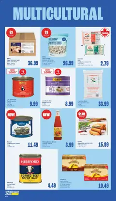 Preview of Wholesale Club weekly flyer / circulaire from shop Wholesale Club valid from 13.11.2025 | Page: 10 | Products: Rice, Beef, Chicken
