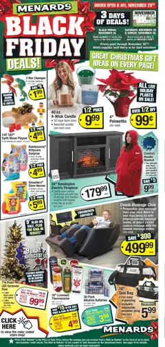 Preview of Menards weekly ads valid from 28.11.2025