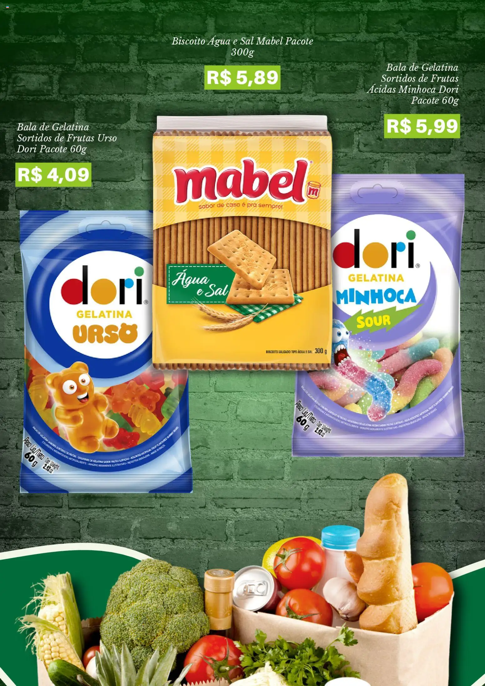 Pão de Açúcar Folheto - válido de 06.04.2026 | Página: 4 | Produtos: Biscoito, Sal, Bala, Gelatina