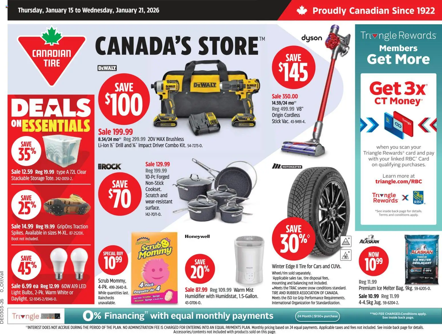 Canadian Tire flyer valid from 15.01.2026 | Page: 1