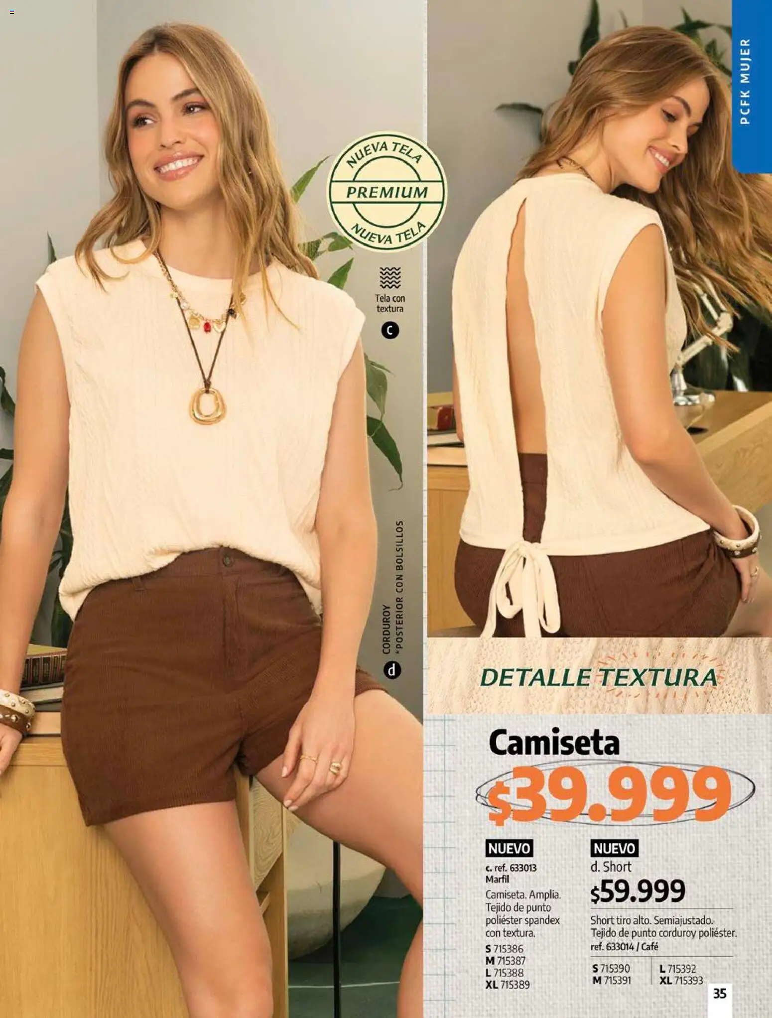 Pacifika revista - valida desde el 15.05.2026 | Página: 35 | Productos: Short, Camiseta, Café