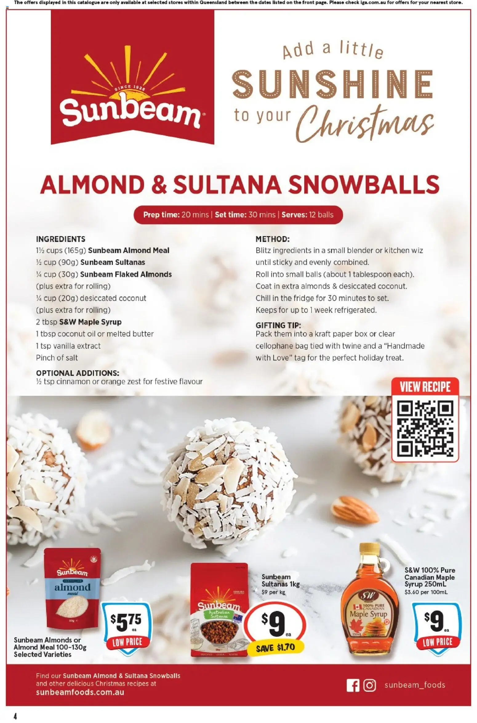 IGA catalogue - valid from 05.11.2025 | Page: 4 | Products: Handmade, Butter, Oil, Blender