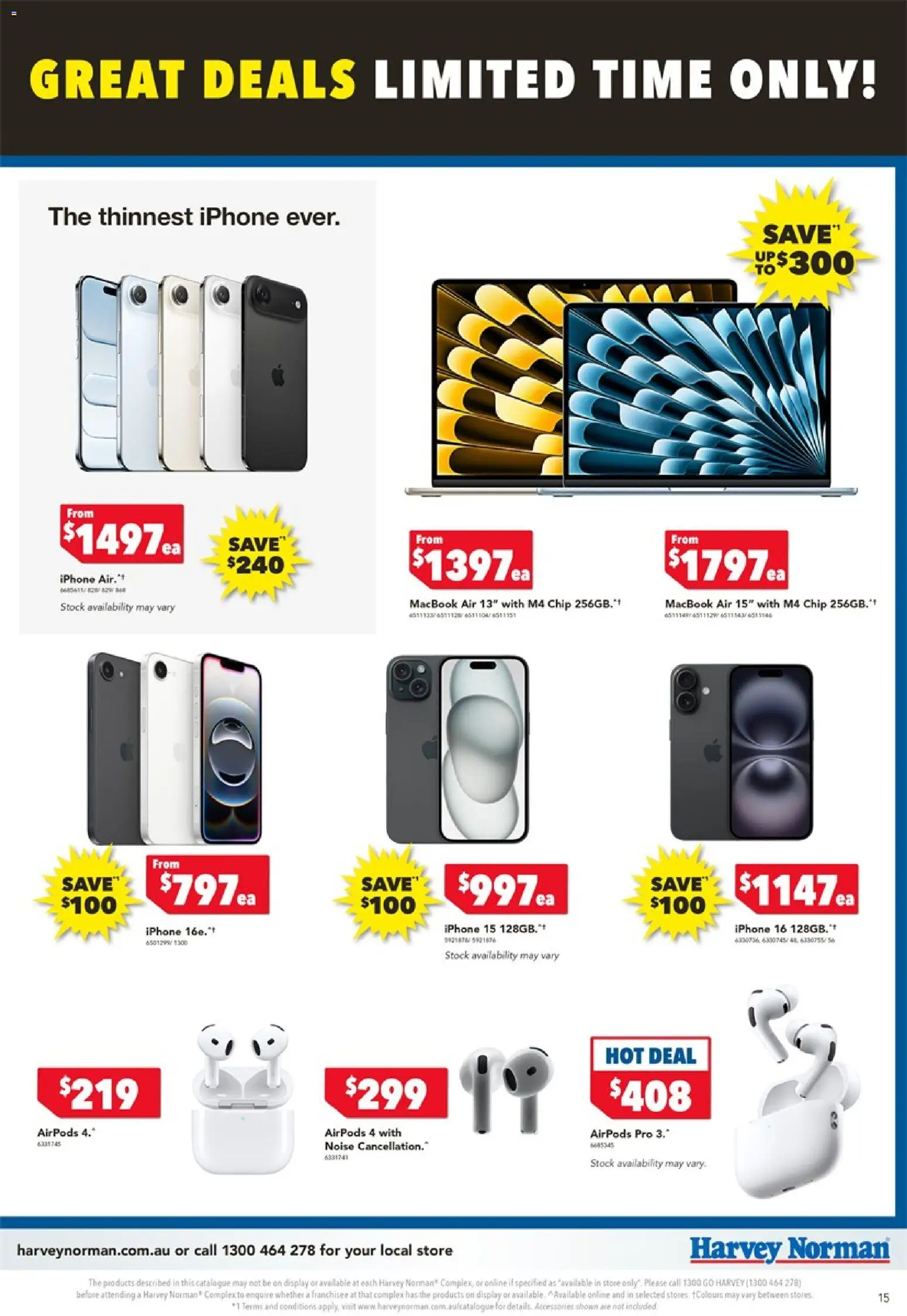 Harvey Norman catalogue - valid from 03.01.2026 | Page: 15 | Products: Accessories, Iphone