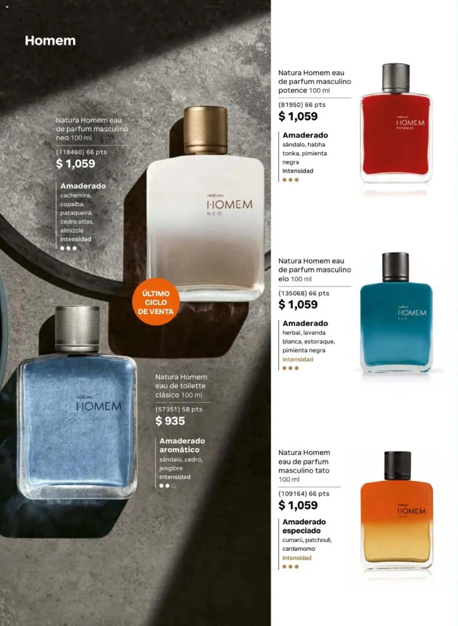 Nuevas ofertas de Natura válidas en toda la República Mexicana desde el 20.02.2026. ¡Encuentra las mejores ofertas en Natura campaña 4 2026! | Página: 28 | Productos: Pimienta, Eau de toilette