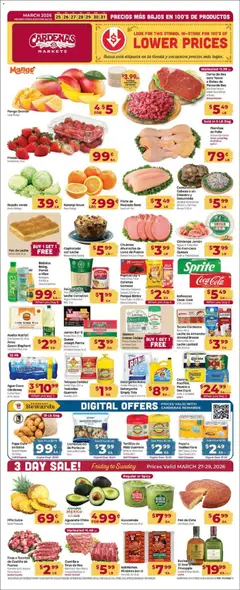 Preview of Cardenas weekly ads valid from 25.03.2026