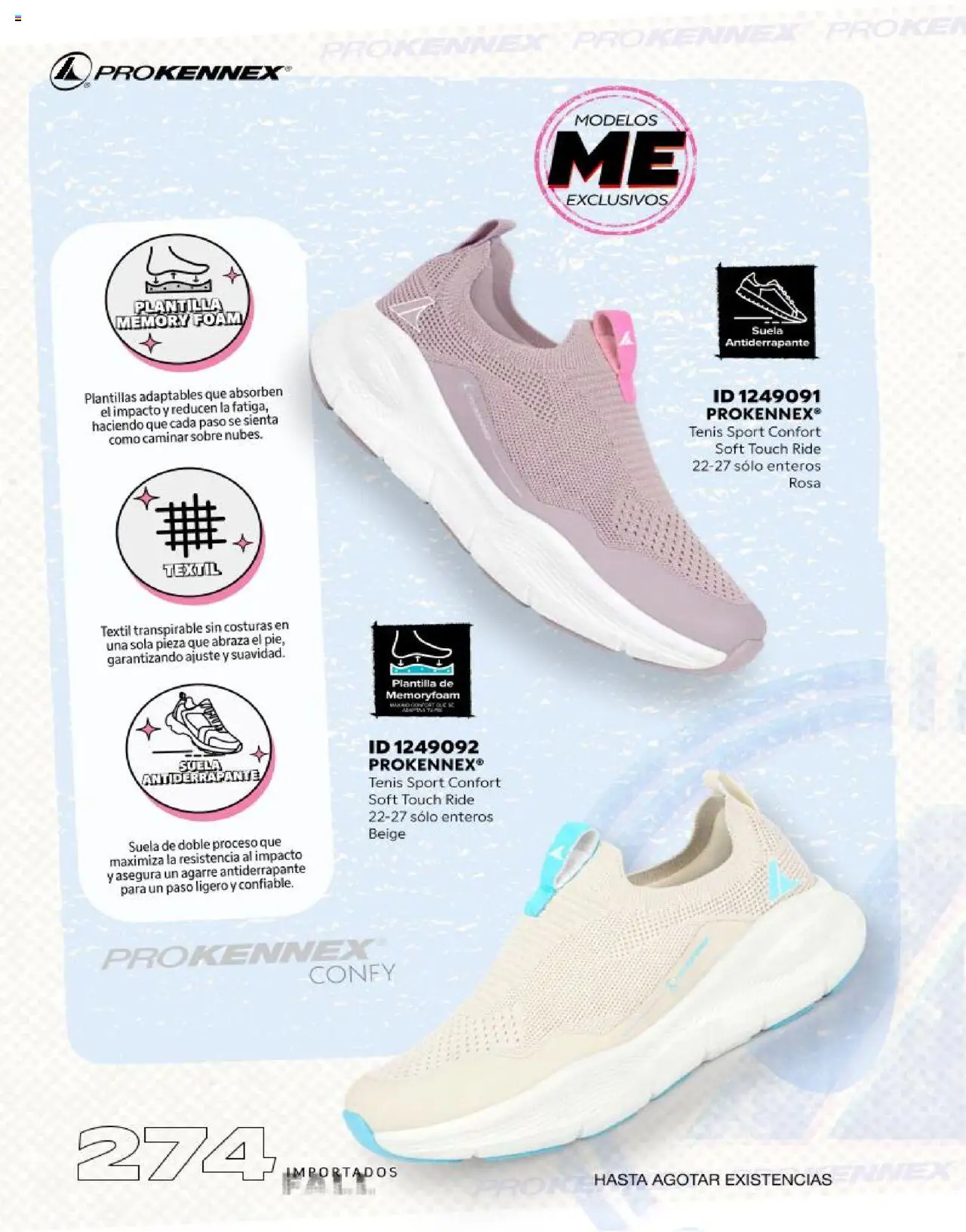 Nuevas ofertas de Price Shoes válidas en toda la República Mexicana desde el 18.10.2025. ¡Encuentra las mejores ofertas en Price Shoes catálogo Fall Importados segunda! | Página: 274 | Productos: Tenis, Sobre