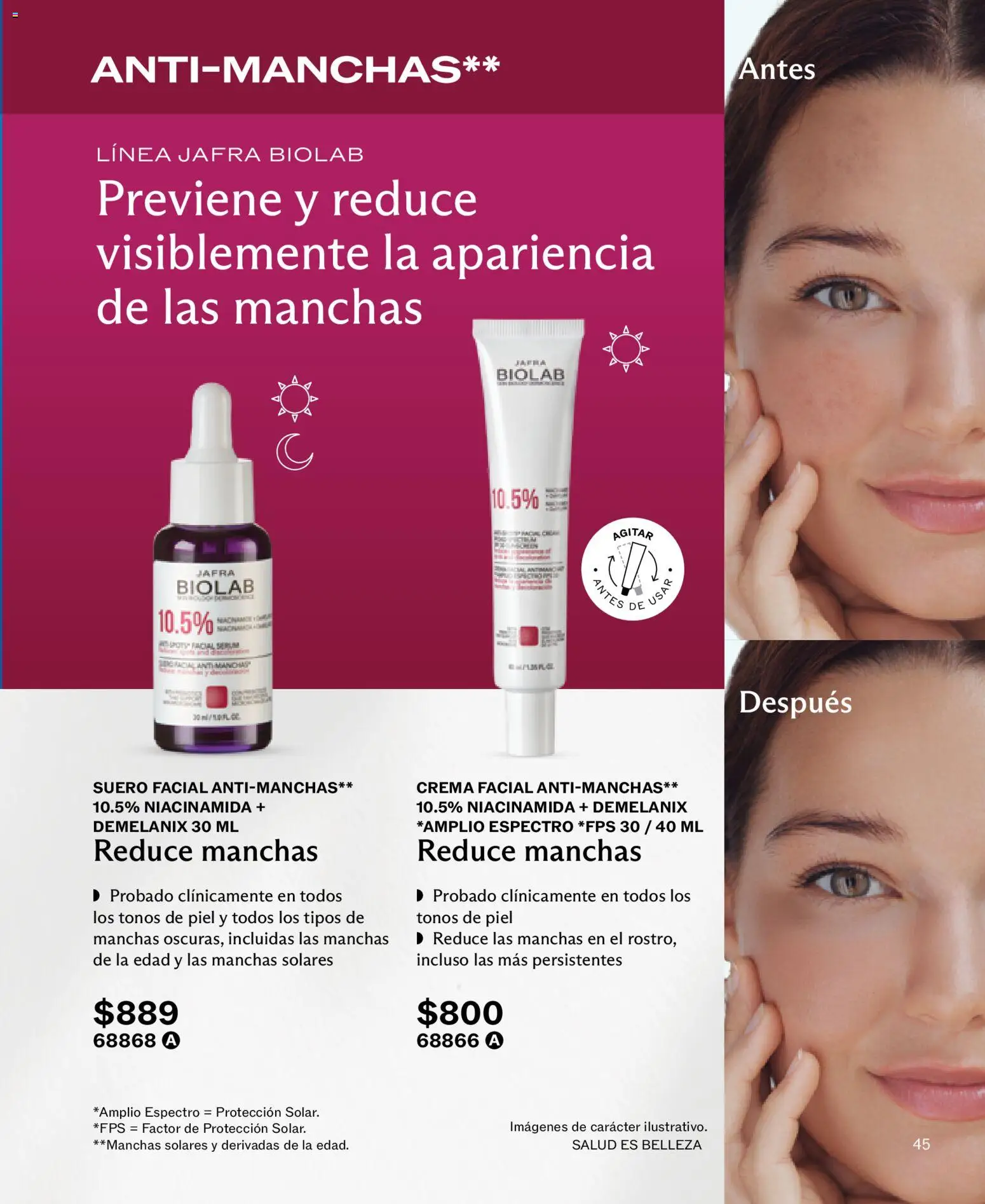 Nuevas ofertas de JAFRA válidas en toda la República Mexicana desde el 01.01.2026. ¡Encuentra las mejores ofertas en JAFRA catálogo! | Página: 45