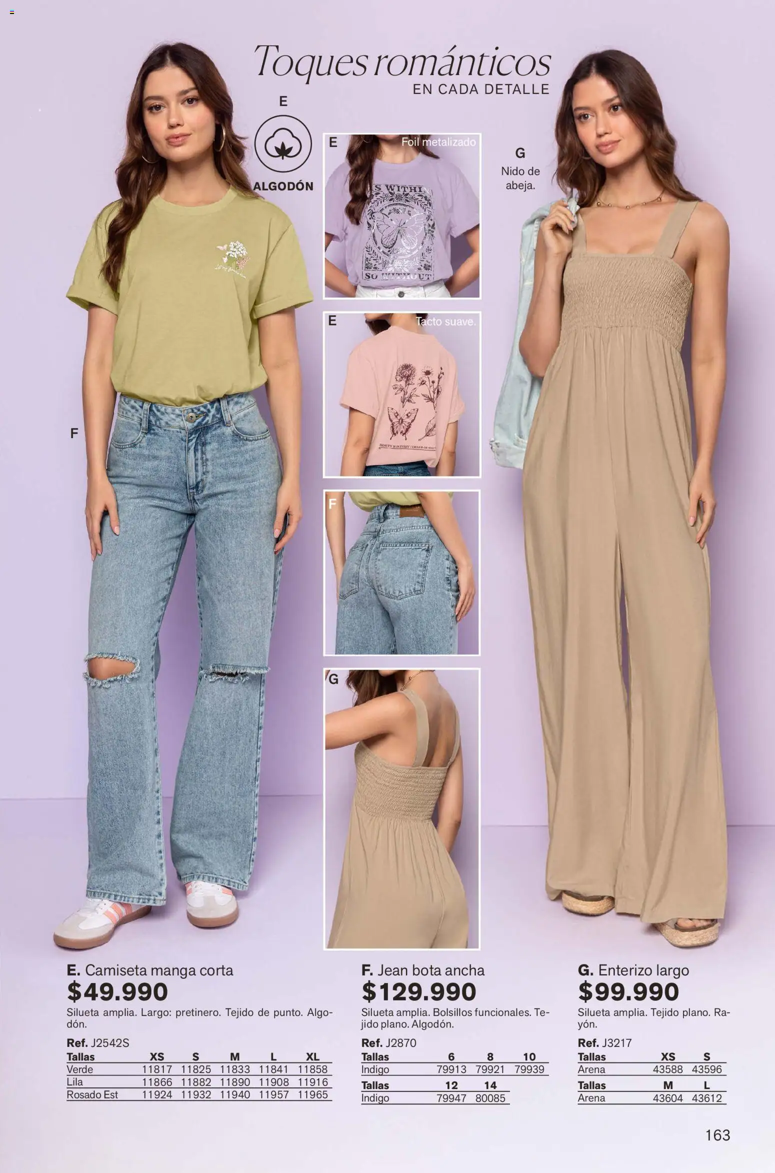 Leonisa revista - valida desde el 01.02.2026 | Página: 163 | Productos: Té, Algodón, Jean, Enterizo