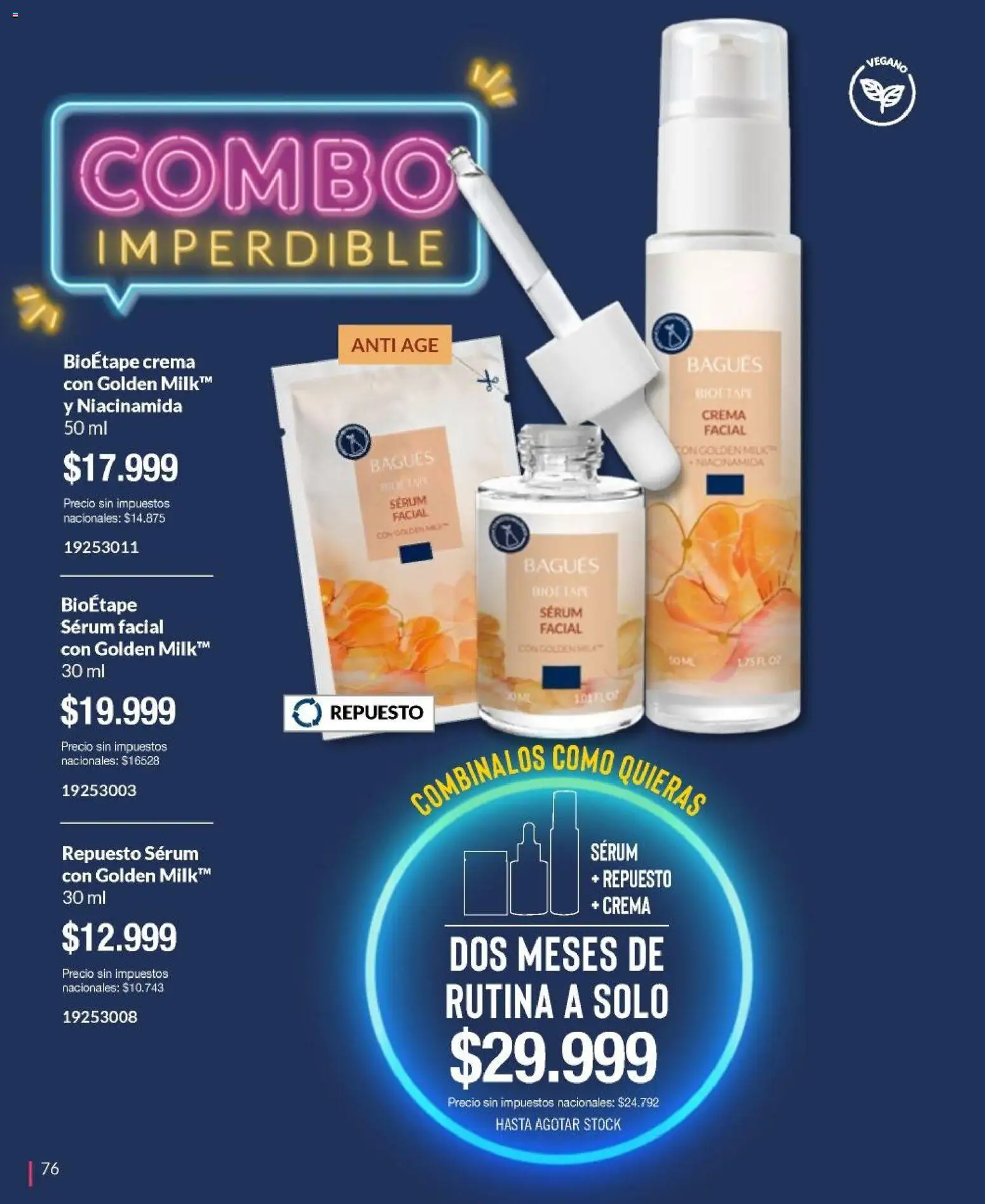 Bagués - Catálogo │ válido desde el 20.10.2025 | Página: 76 | Productos: Serum, Crema