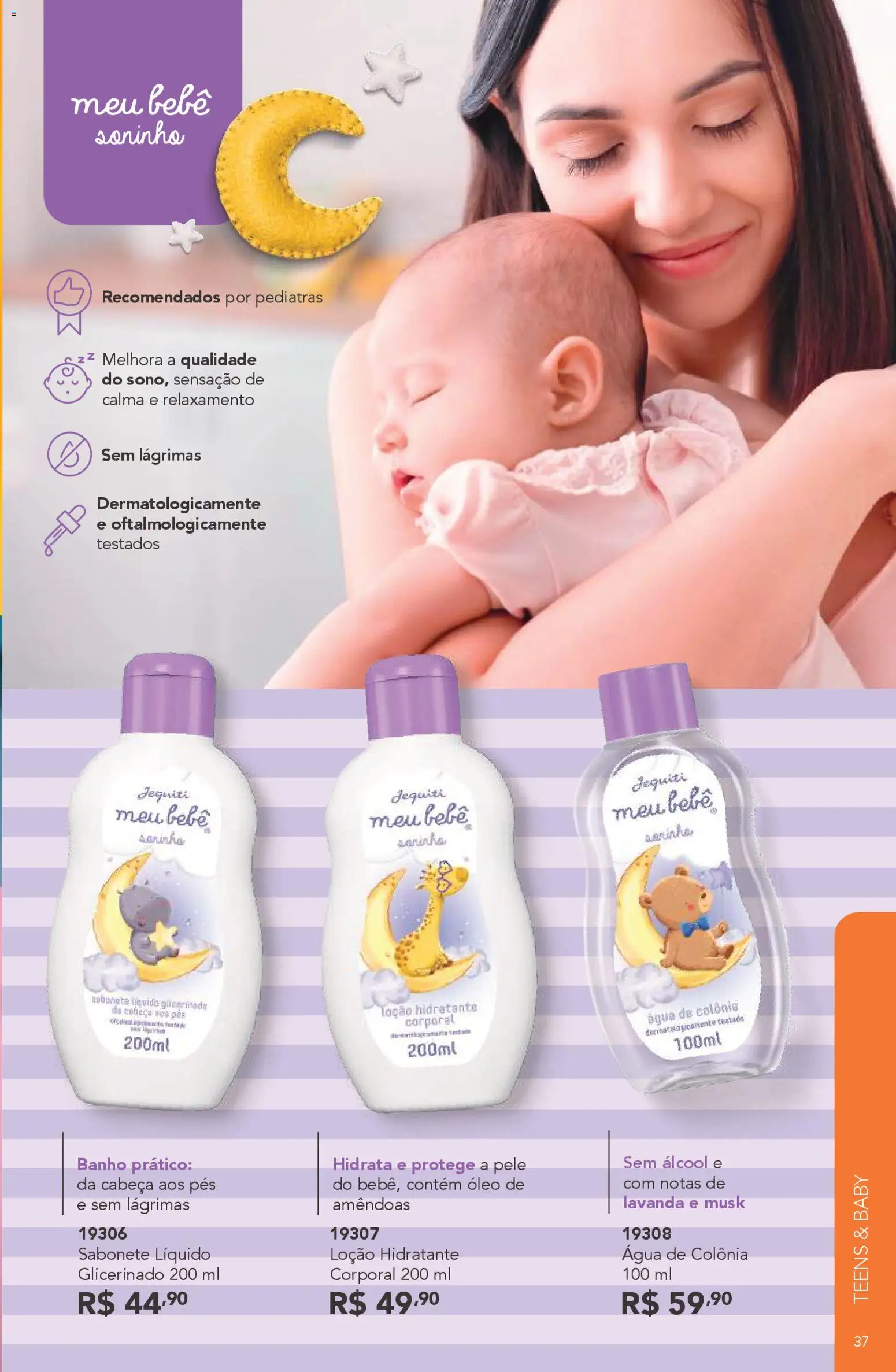 Jequiti Folheto - válido de 06.03.2026 | Página: 37 | Produtos: Óleo, Sabonete, Amêndoas, Sabonete líquido