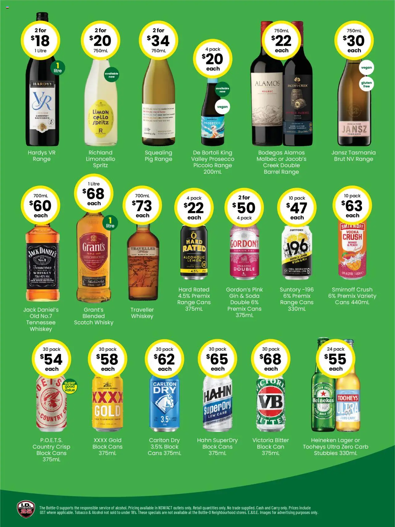 The Bottle-O catalogue - valid from 04.08.2025 | Page: 2 | Products: Gin, Vodka, Whiskey, Scotch