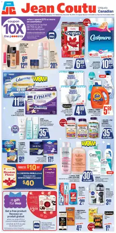 Preview of Jean Coutu weekly flyer from shop Jean Coutu valid from 04.12.2025