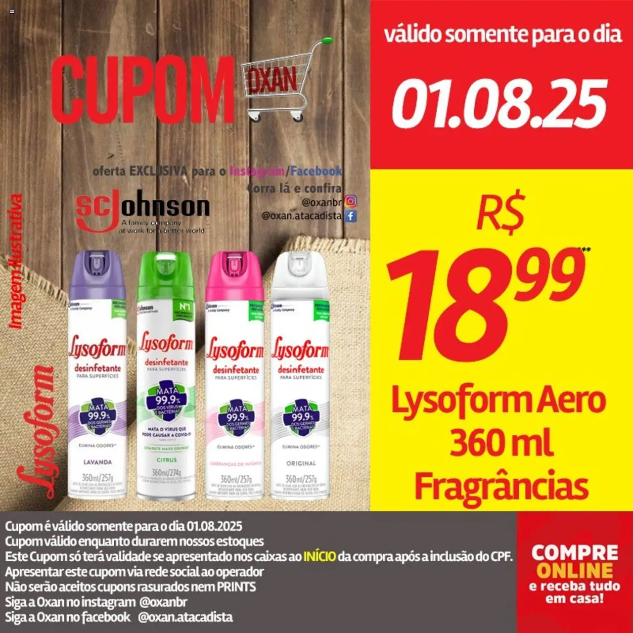 Oxan Atacadista Folheto - válido de 01.08.2025 | Página: 5 | Produtos: Desinfetante