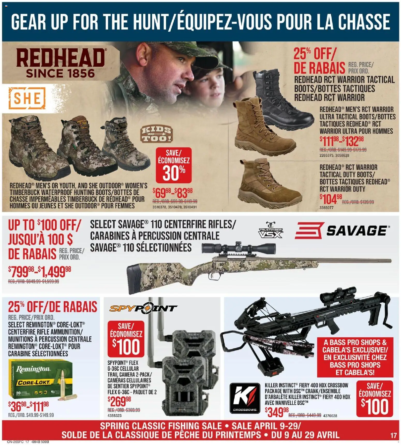 Cabelas flyer valid from 09.04.2026 | Page: 17 | Products: Camera