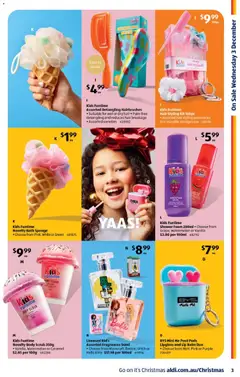 Preview of Catalogue Aldi - valid from 03.12.2025 | Page: 3 | Products: Shower, Scrub, Accessories, Case