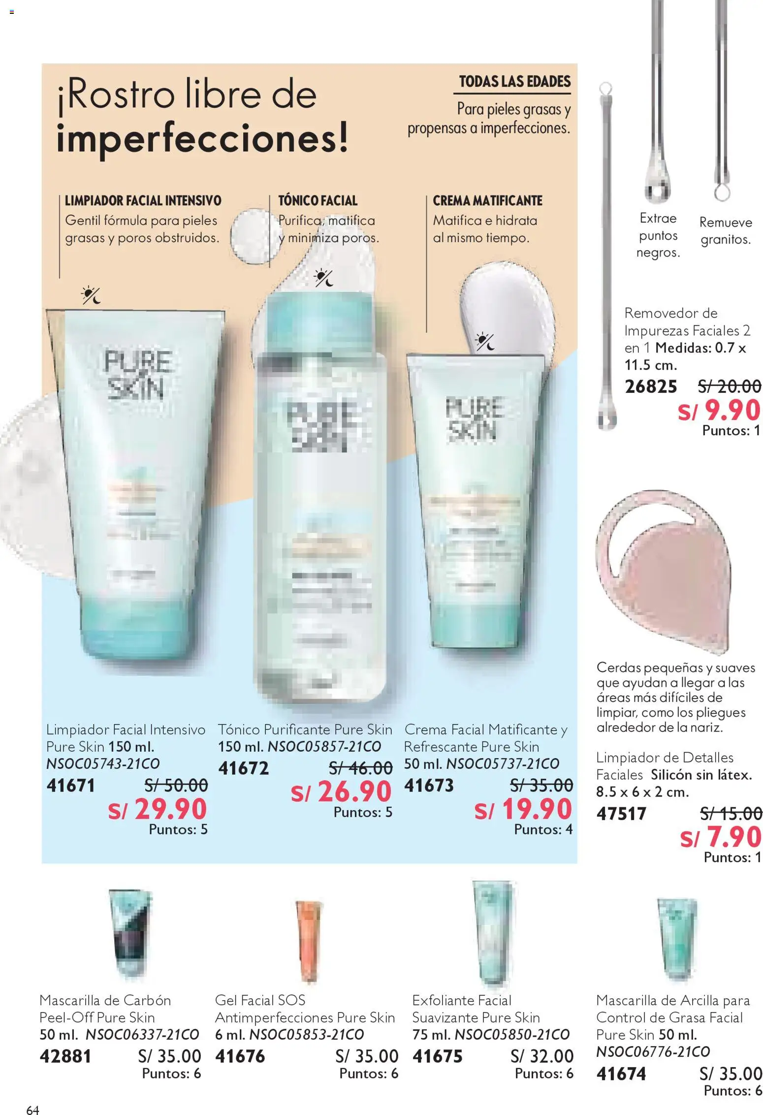 Catálogo Oriflame válido desde 15.11.2025 | Página: 64 | Productos: Exfoliante, Crema