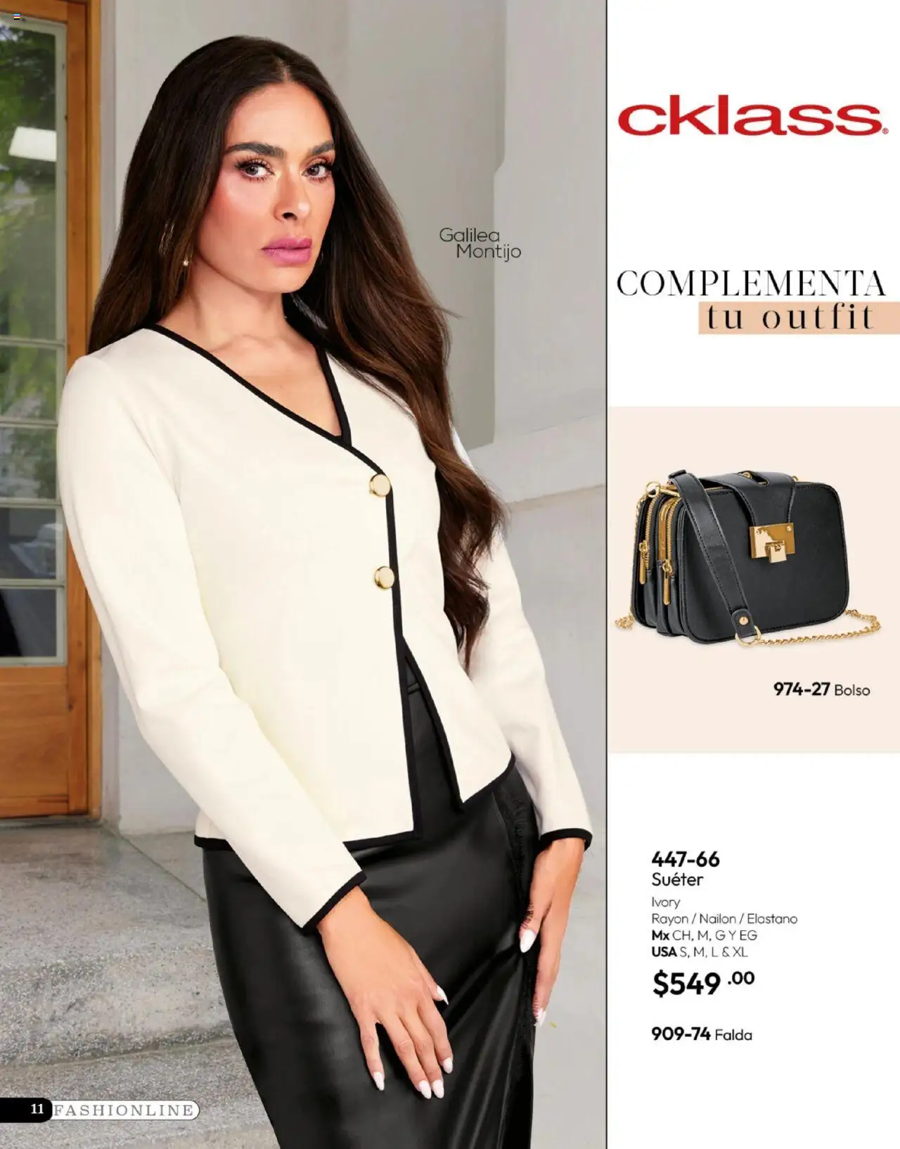 Nuevas ofertas de Cklass válidas en toda la República Mexicana desde el 16.09.2025. ¡Encuentra las mejores ofertas en Cklass - Catálogo Invierno! | Página: 12 | Productos: Suéter, Bolso, Falda