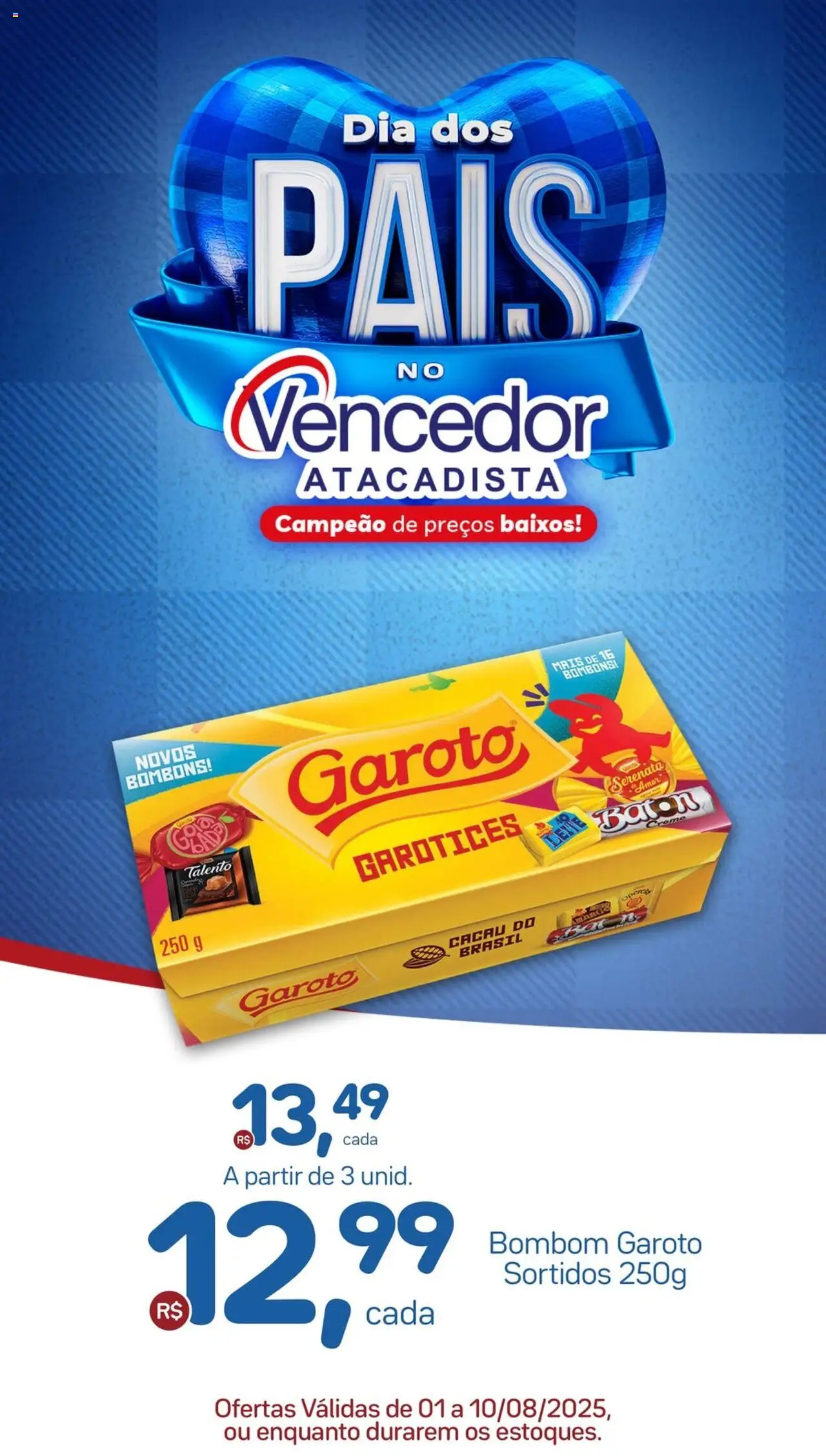 Vencedor Atacadista Folheto - válido de 01.08.2025 | Página: 12 | Produtos: Bombom