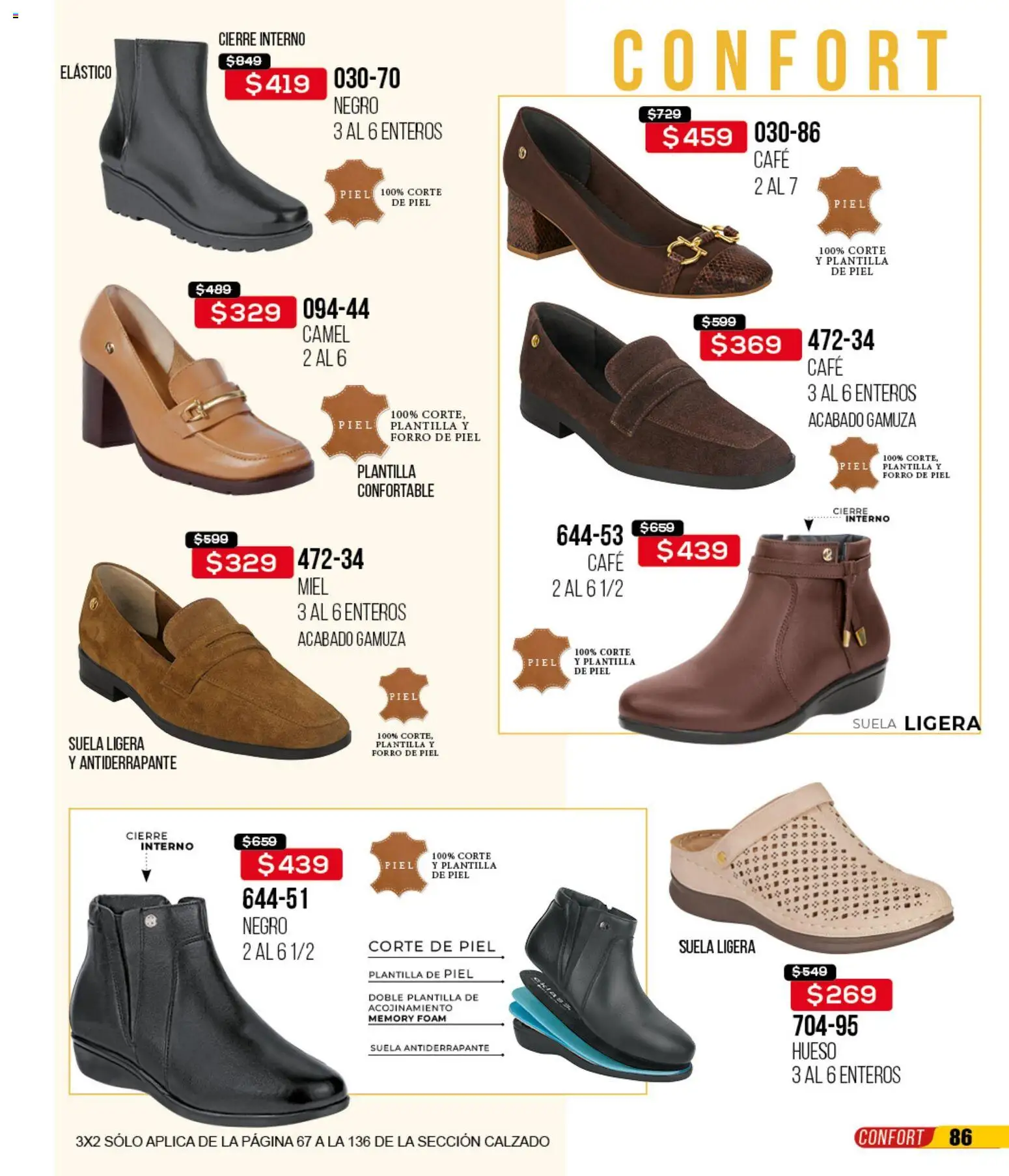 Nuevas ofertas de Cklass válidas en toda la República Mexicana desde el 14.04.2026. ¡Encuentra las mejores ofertas en Cklass catálogo 3X2 Digital Ropa! | Página: 183 | Productos: Café, Gamuza