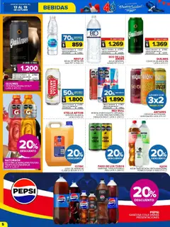 Vista previa Carrefour Maxi catálogo válido desde el 13.10.2025 | Página: 5 | Productos: Bidón, Pomelo, Cerveza, Agua saborizada