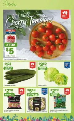 Preview of Foodland  Catalogue  - valid from 03.12.2025 | Page: 4 | Products: Tomatoes, Rice, Salad, Greens