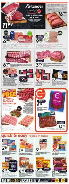 Preview of Sobeys flyer - NS from shop Sobeys valid from 23.10.2025 | Page: 6 | Products: Turkey, Oven, Ridge, Pizza